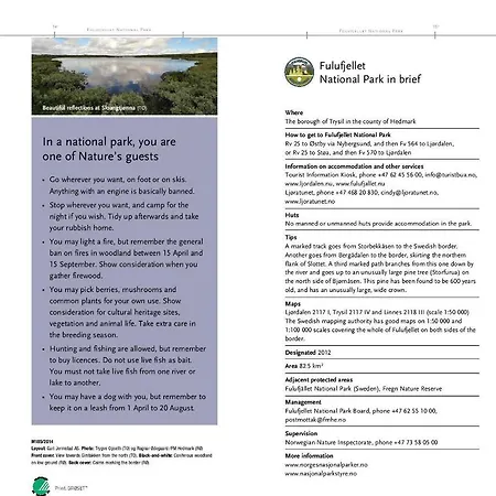 Apartman 16 - Fulufjellets National Parks - Is The Place Where Norway And Sweden Meet In A Large Protected Area