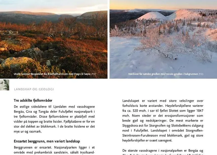 16 - Fulufjellets National Parks - This Is The Place Where Norway And Sweden Meet In A Large Protected Area Ljørdal